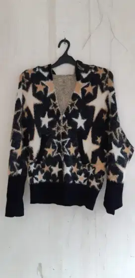 Jaket hoodie . Cardigan like new