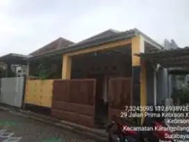 RUMAH DI KEBRAON, KARANG PILANG SURABAYA