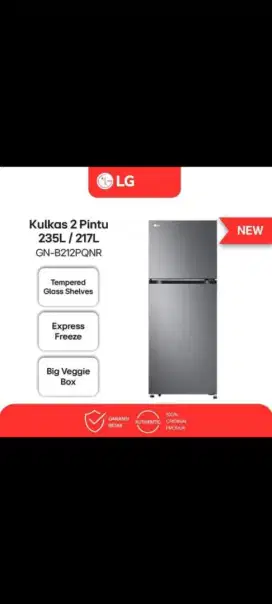 KULKAS 2 pintu LG