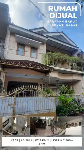 Di Jual Cepat rumah Harapan Baru 1 Bekasi Barat
