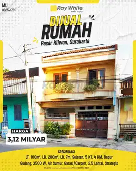 Dijual Rumah Siap Huni Strategis di Kedung Lumbu, Pasar Kliwon, Solo!