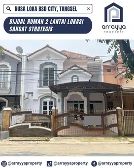 RUMAH LUAS SIAP HUNI DI NUSA LOKA BSD .ARB121.