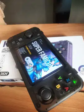 Retro Games Kiumo R36H Fullset dus buku 128gb Fullgames Bandung
