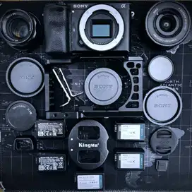 Sony A6300 Kit OSS 7Artisan 35mm f1,2 smallrig cage rig case