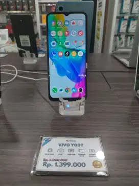 VIVO Y03 T 4/64 (SECOND) (GARANSI 1 TAHUN)