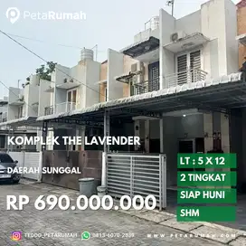 Dijual rumah murah komplek lavender daerah sunggal ringroad