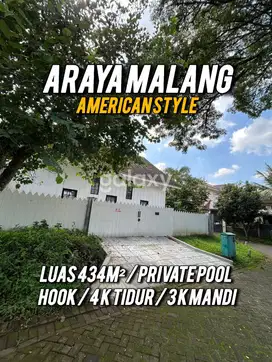 Rumah Hook Araya Pakis Malang American Style Private Pool GMK03287
