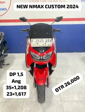 Yamaha NMAX 2024 Custom Merah – Beda dari yang lain, siap gaya