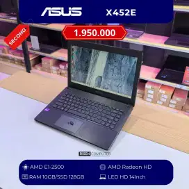 ASUS X452E AMD Radeon E1-2500 HD 14inch RAM 10GB SSD 128GB