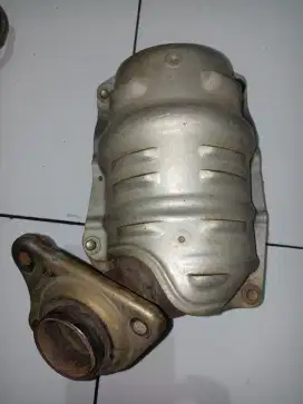 Knalpot Standar Original Honda Brio Fullset Thn 2017 ke bawah