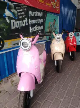 Sepeda listrik cantik