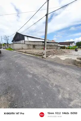 Jual Tanah Luas 80m² & 155m² Lokasi Pura Demak Denpasar area Strategis