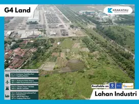 Tanah Kavling G4 Strategis di Kawasan Industri Krakatau Cilegon