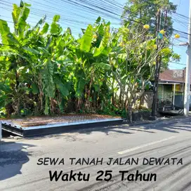 Sewa Tanah Min 25th Luas mulai 112m² di Jl Dewata Sidakarya Denpasar