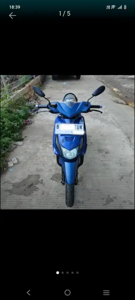 Dijual beat karbu tahun 2008, surat2 lengkap.