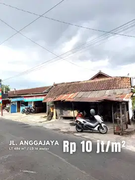 Dijual Tanah Strategis di Tepi Jalan Anggajaya Condongcatur