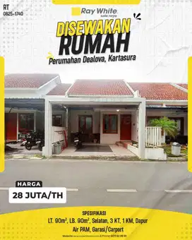 Rumah Disewakan di Perumahan Dealova, Kartasura