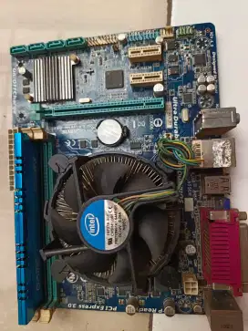 Dijual motherboard paket kipas dan ssd