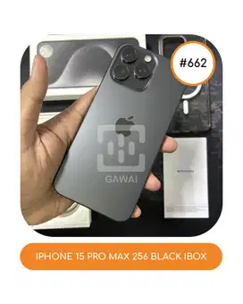 #662 Iphone 15 Pro Max Black Titanium 256 Ibox Grnsi 01 Oct 2025 BH91%
