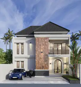 Hunian premium Indent Lantai 2 style villa Mediterania one gate Dalung