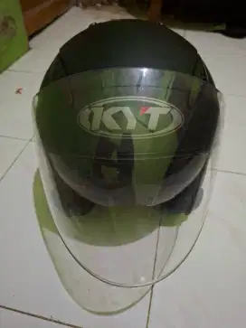 Jual Cepat Helm Kyt Galaxy flat R Masih Bagus Jarak Pakai Ukur M Black