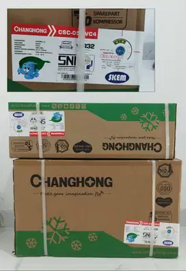 Dijual AC Changhong 1/2 PK