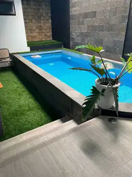 Rumah di billymoon ada kolam renang pribadi termurah di pondok kelapa