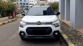 Citroen C3 C 3 Facelift MT Manual Putih NIK 2025 Gress Like New Low KM