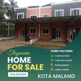 Rumah 2 lt malang Kota 500 jt an