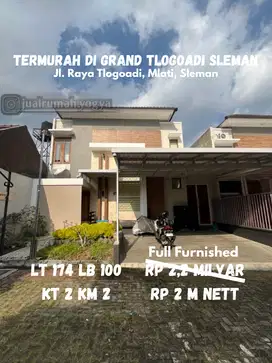 Rumah dalam perumahan grand tlogoadi sleman