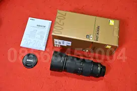 NIKON AFS 70-200MM F4 VR LIKE NEW