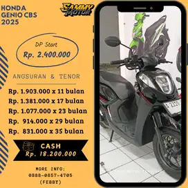 HONDA GENIO CBS 2025