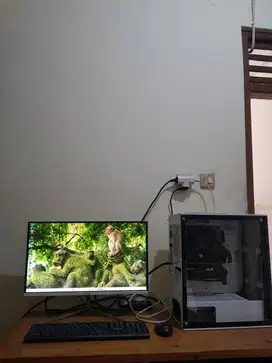 PC Gaming Fullset i5 9400F GTX 1050Ti