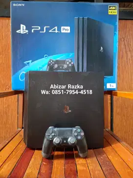 PS4 PRO HDD 1TB FULLGAME BISA TUKER TAMBAH
