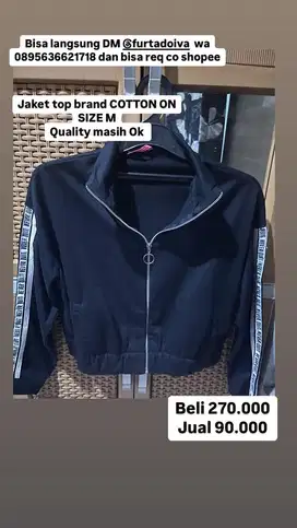 Preloved Jaket Cotton On