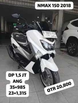 Yamaha NMAX Putih 2018 – Motor ganteng, rider auto naik kelas