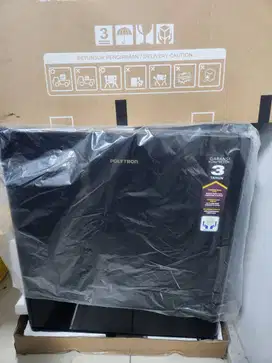 Polytron mini kulkas bar PRH 51X hitam BARU