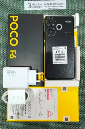 POCO F6 5G 12/512GB Second Like New - Garansi Aktif