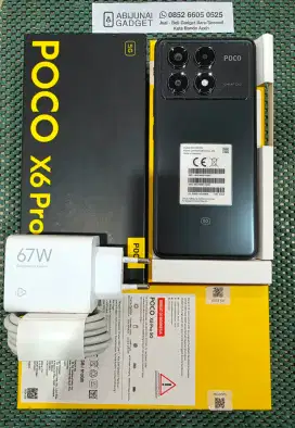 POCO X6 PRO 5G 12/512GB Second Full ORI - BERGARANSI