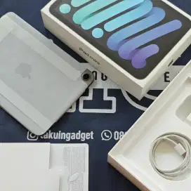 Ipad Mini 6 64Gb Grey Fullset Original Siap Pakai No Minus