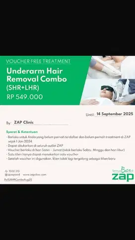 Preloved treatment ZAP