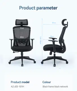 Jual Kursi Kantor Kondisi Baru. Berkualitas Premium. AZ-J03-101
