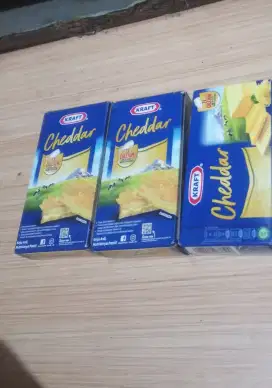 Keju craft baru segel sisa buat kue ada 3 biji 150gr@