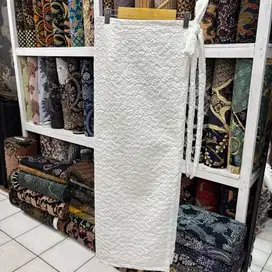 Rok lilit instant bahan jacquard size 150x100cm