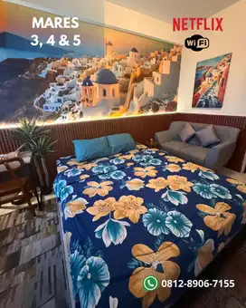 Apartement Mares 3, 4 & 5, Sewa Mingguan