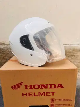 Helm Honda TYPE BOGO Original SNI Putih POLOS NEW