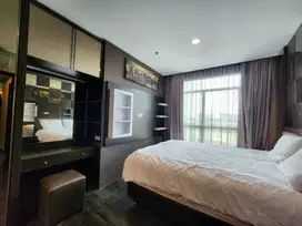 Disewa Apartemen Central Park Furnish Bagus Lantai Rendah 2+1 Bed