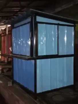 Gerobak atau Booth Container 2m x 2m.