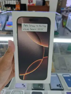 IPhone 16 Pro Max 256GB Dessert New Resm8 IBOX Ready