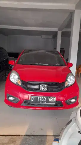 Honda Brio E non cvt 2016 (Dp. 10% aza) cash kredit tukar tambah